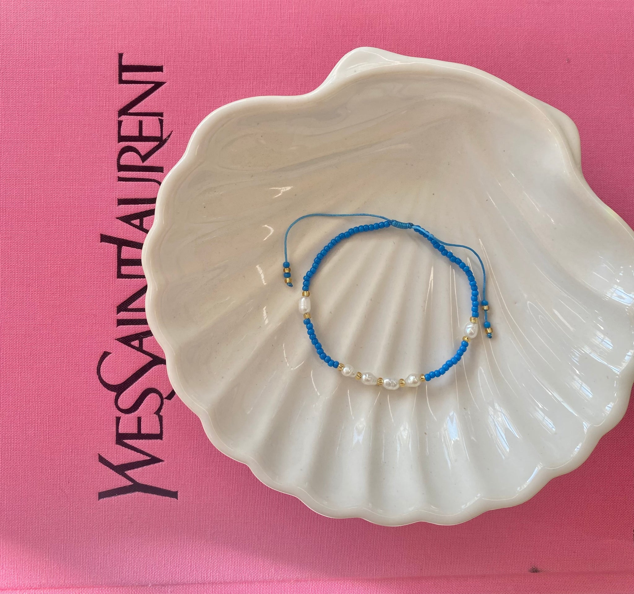 AZURE PEARL BRACELET